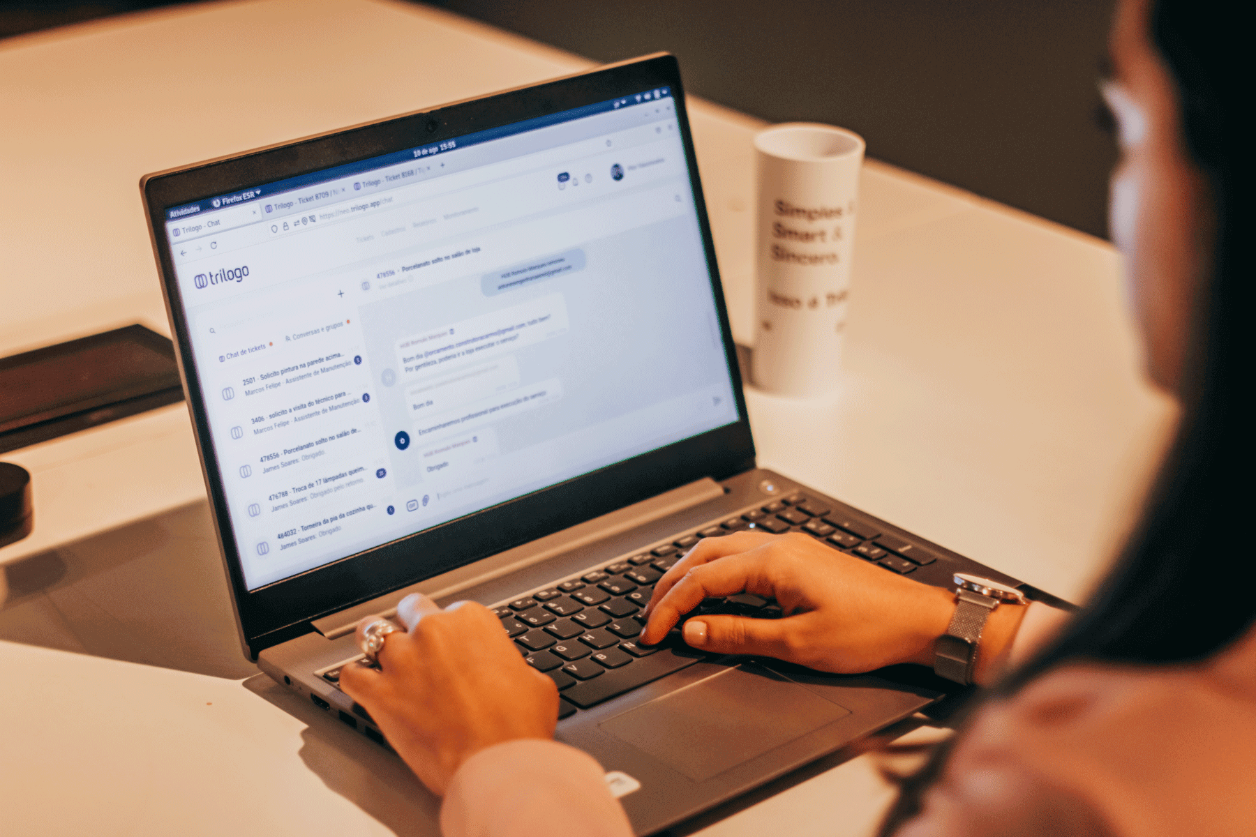 Imagem sobre Mais tempo para pensar, menos tempo gerenciando chamados de manutenção.