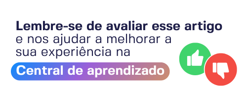 Avalie a central de aprendizado