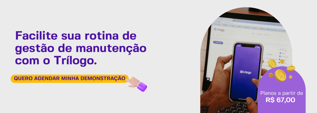 banner de agendamento de demonstração do trílogo